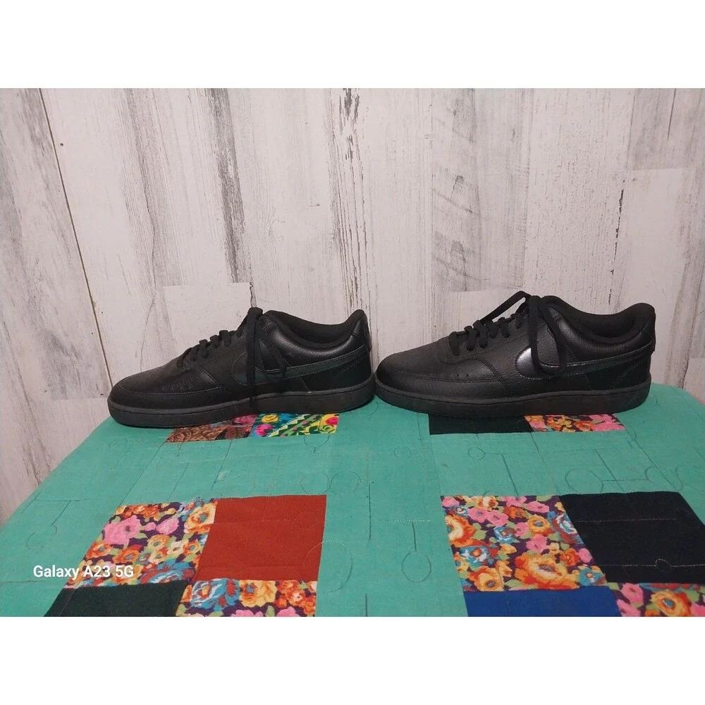Nike Women's Court Vision Low Basketball Black CD5434 003 Size 11.5
